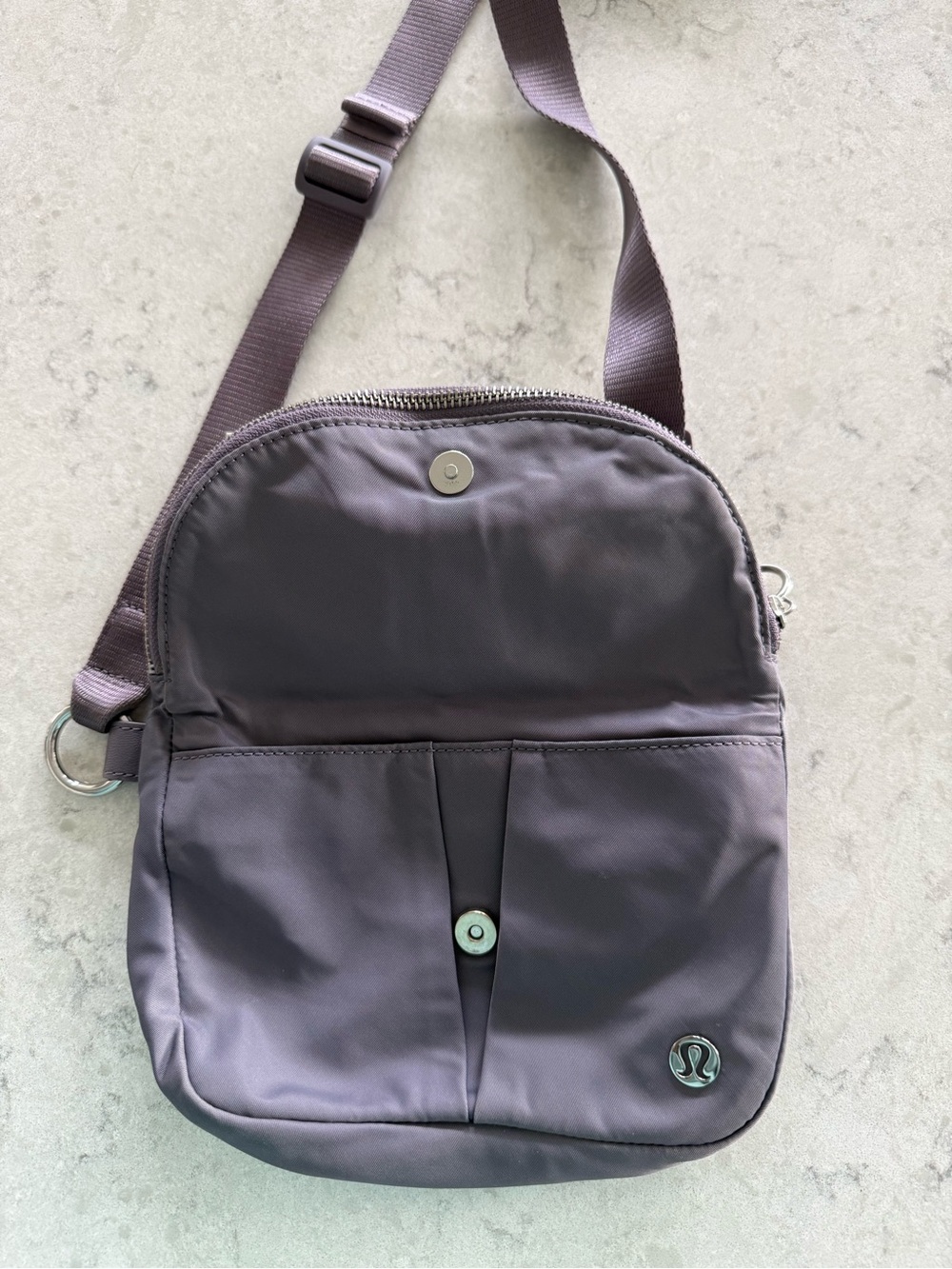 lululemon athletica lavender Belt Bag with Logo Accent - Picture 3 of 6